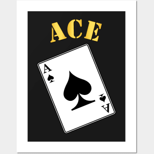 Ace - Spades Posters and Art